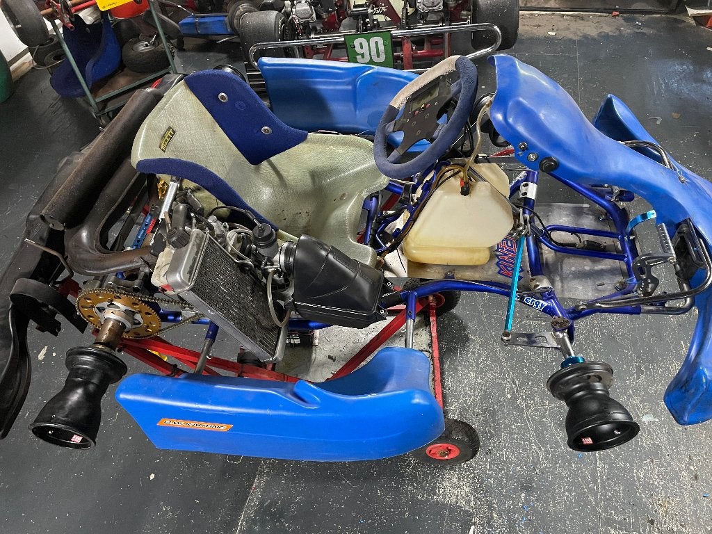 Energy Corse Kart met Rotax Max senior motor, Sport en Fitness, Karting, Ophalen, Gebruikt, Kart