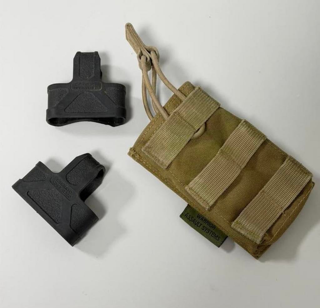 Warrior Assault Systems army pouch + Magpul Ranger Plates, Sport en Fitness, Schietsport-accessoires, Zo goed als nieuw, Ophalen of Verzenden
