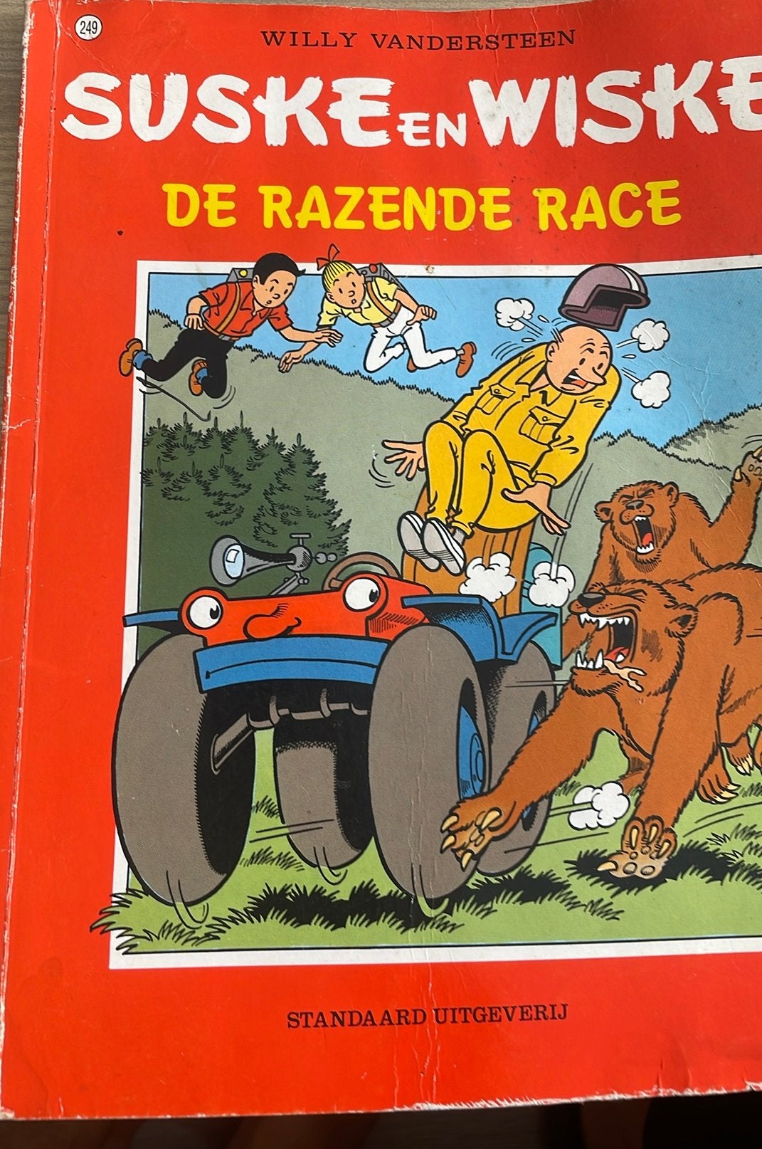 Suske en Wiske de razende race, Boeken, Eén stripboek, Ophalen, Zo goed als nieuw
