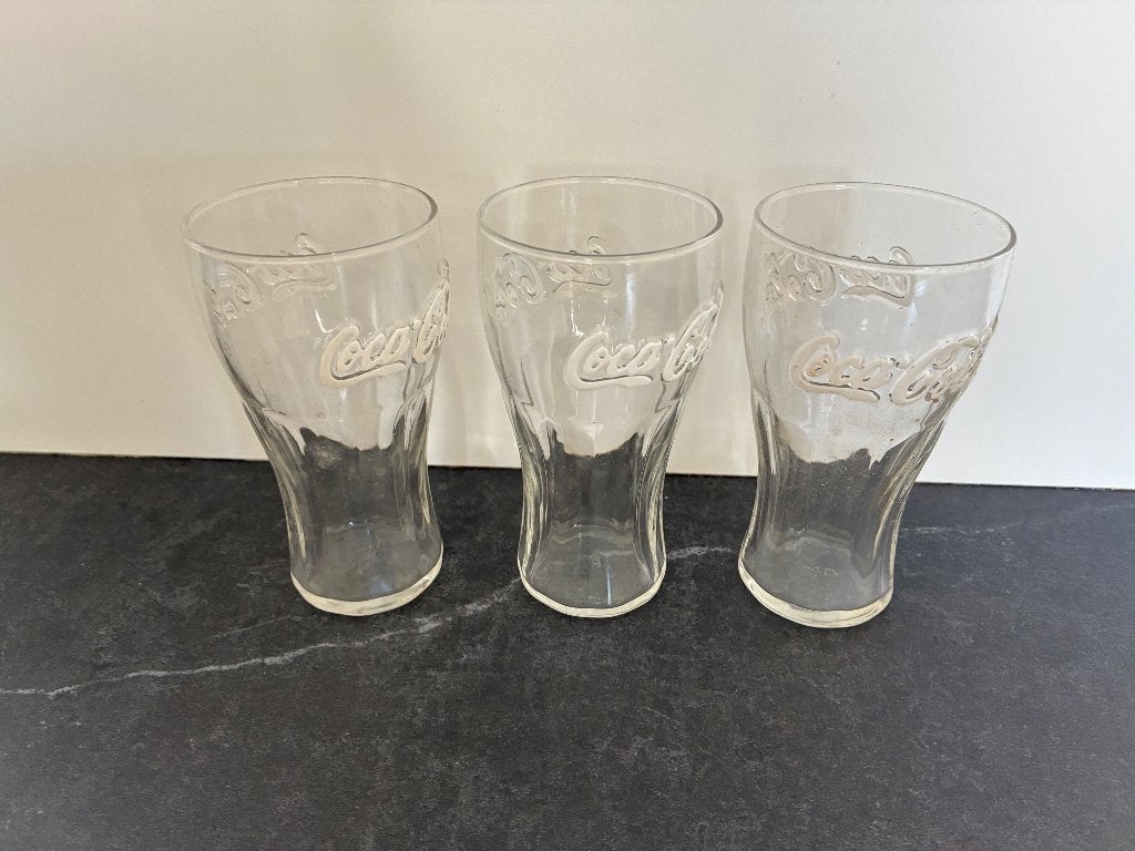 Cola glazen, Enlèvement, Comme neuf, Verre à soda