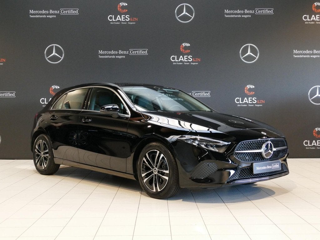 Mercedes-Benz A-klasse 180 Progressive Line DOS 8387, Auto's, Stof, 4 cilinders, 136 pk, Zwart