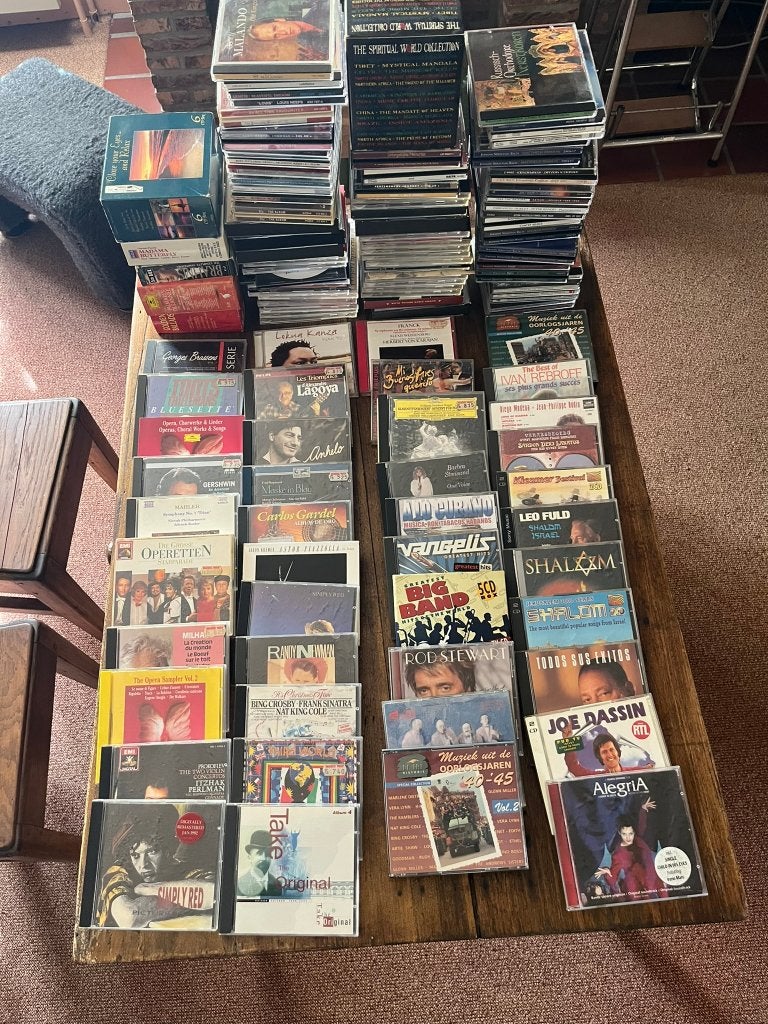 Verzameling CD's ( 200 stuks ), Ophalen, Gebruikt, Overige genres