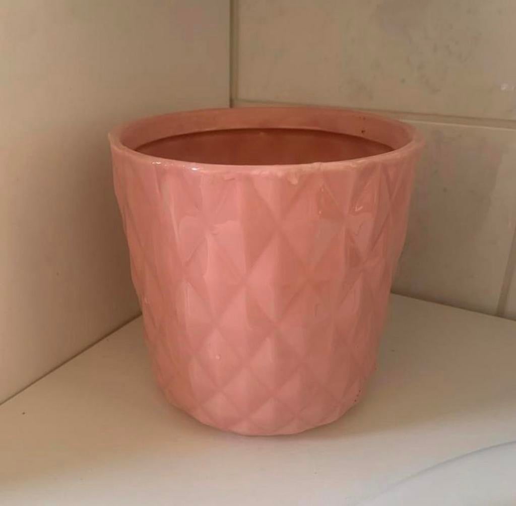 Cache pot de fleurs Rose, Enlèvement, Comme neuf