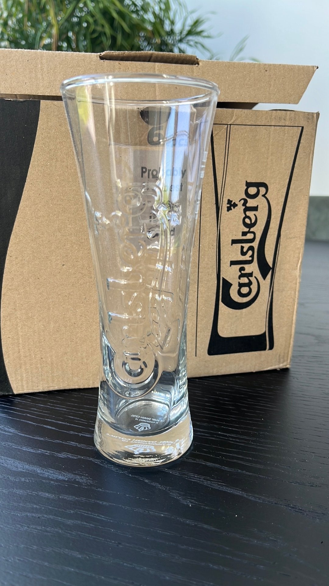 6 carlsberg glazen, Verzamelen, Ophalen, Zo goed als nieuw