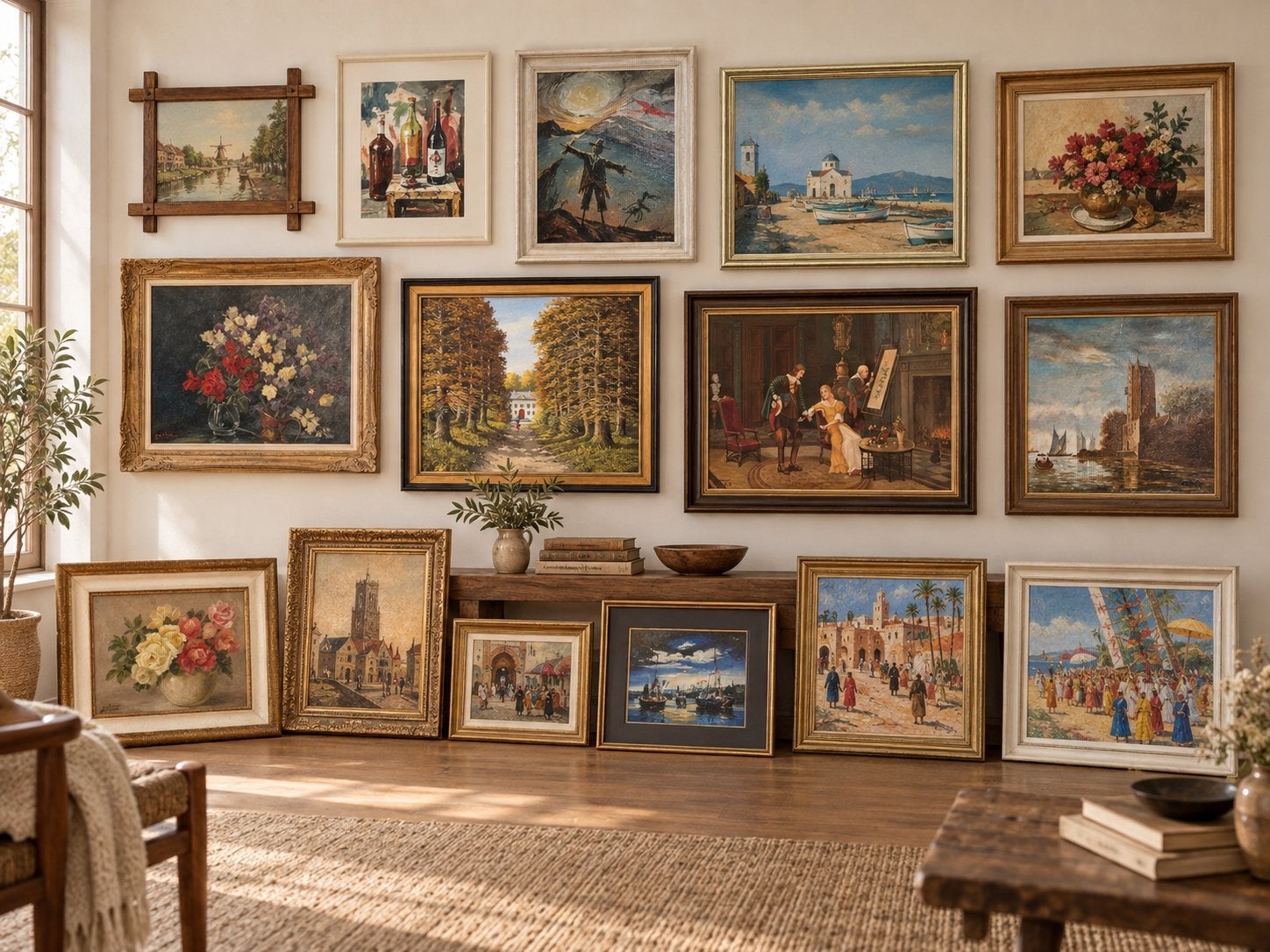 Collection d'art destinée à être reprise, Daté, Enlèvement ou Envoi, Autres sujets, Peinture à l'huile