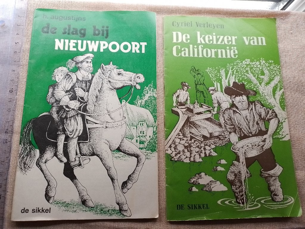 De Sikkel de slag bij Nieuwpoort de keizer van Californië, Boeken, Ophalen of Verzenden, Zo goed als nieuw