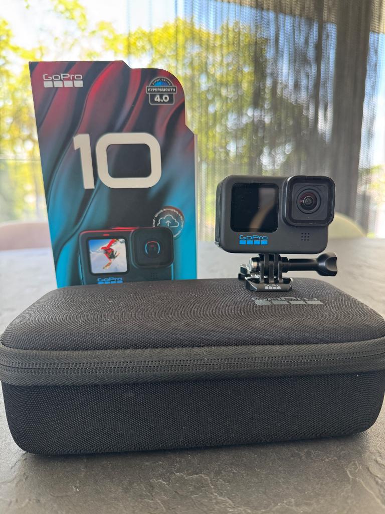 GoPro Hero 10 Action Camera, Ophalen, Zo goed als nieuw, GoPro