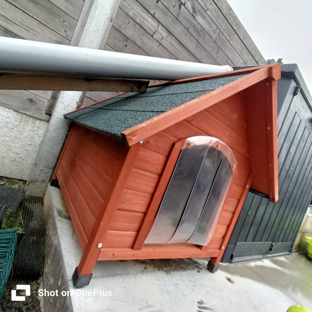 Hondenhok buiten - in zeer goede staat, Ophalen, 65 tot 100 cm, Hondenhok, Zo goed als nieuw