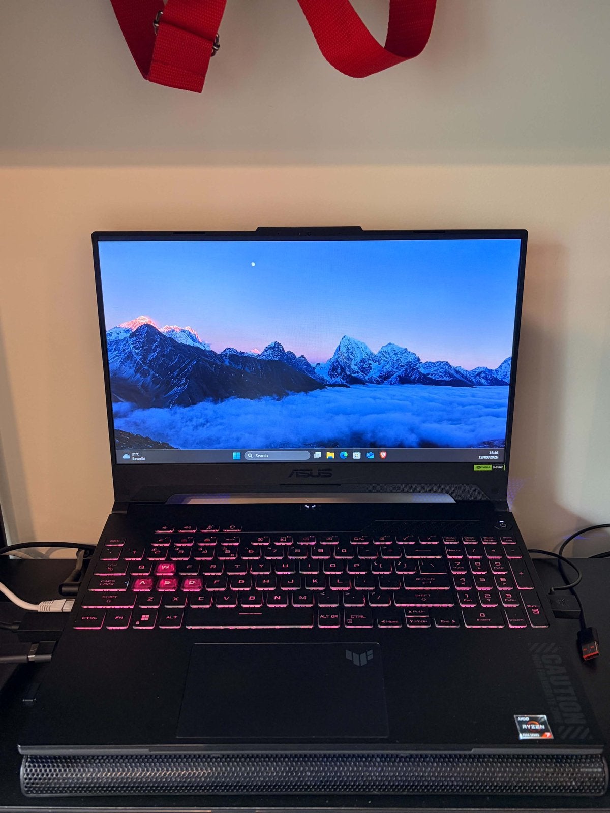 ASUS TUF RTX 4060, 32 GB RAM DDR5, Ryzen 7, Ophalen, Zo goed als nieuw, Gaming
