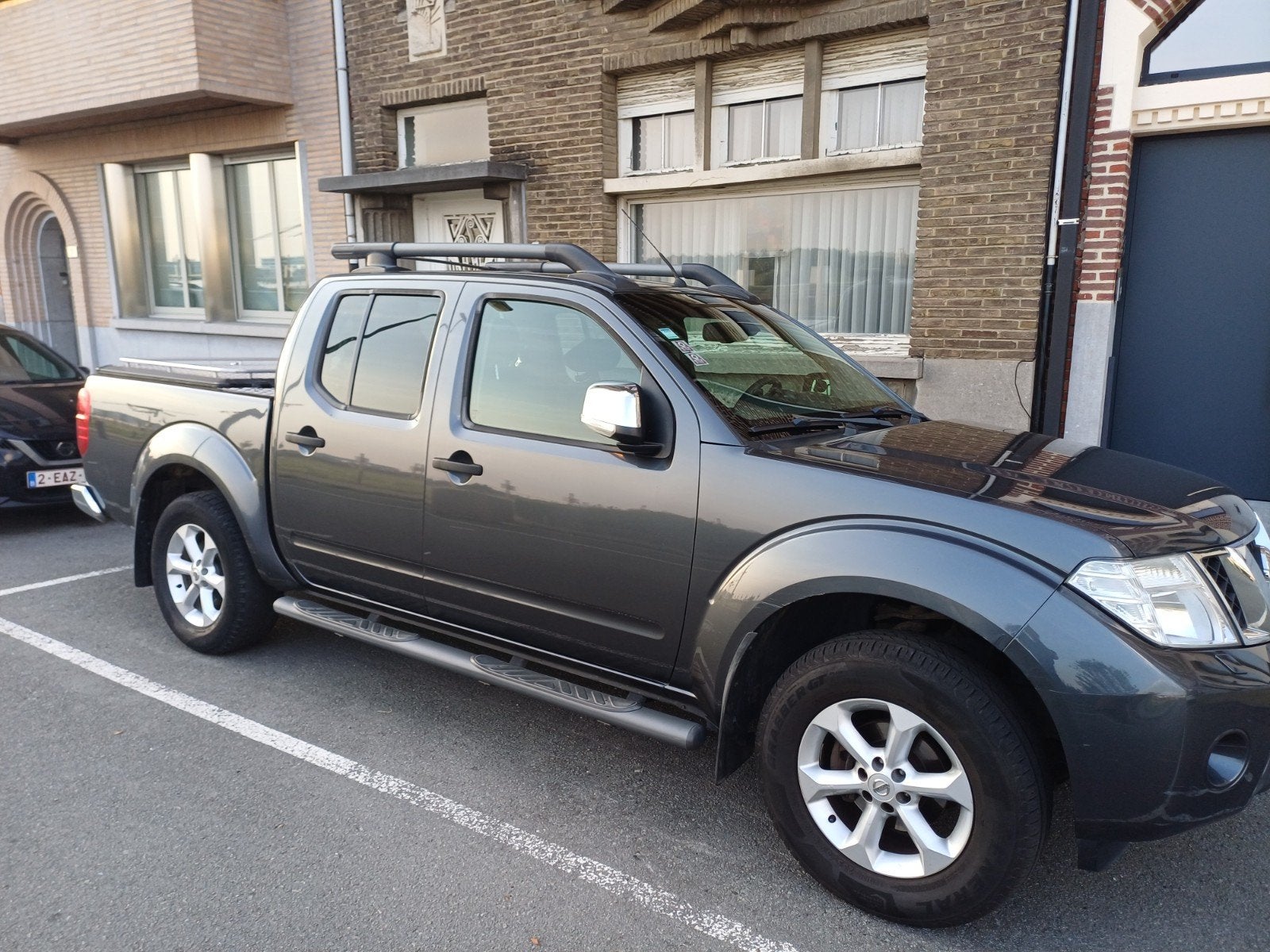 Cabine doublet Nissan Navara construite en 2012, très bon ét, Achat, Capteur de lumière, Boîte manuelle, Diesel