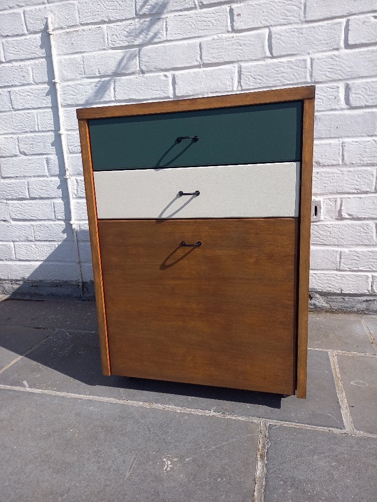 Caisson de bureau, Scandinave, 39 cm, 43 cm, Comme neuf