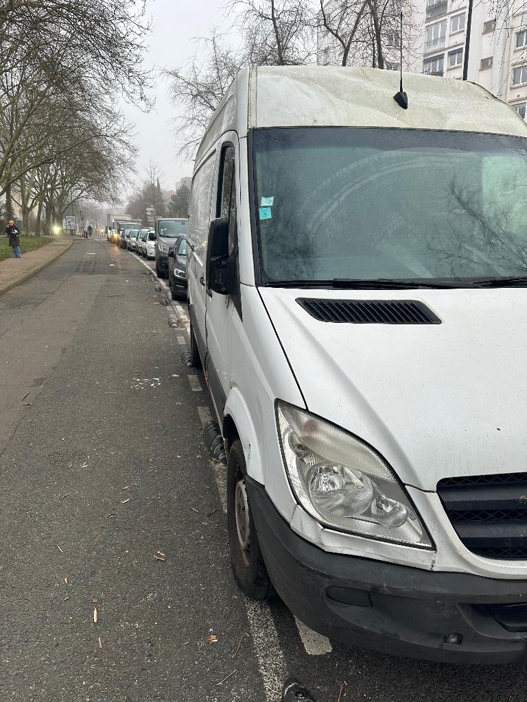 Mercedes sprinter, Auto's, Mercedes-Benz, Wit, Grijs, Particulier, Overige carrosserie