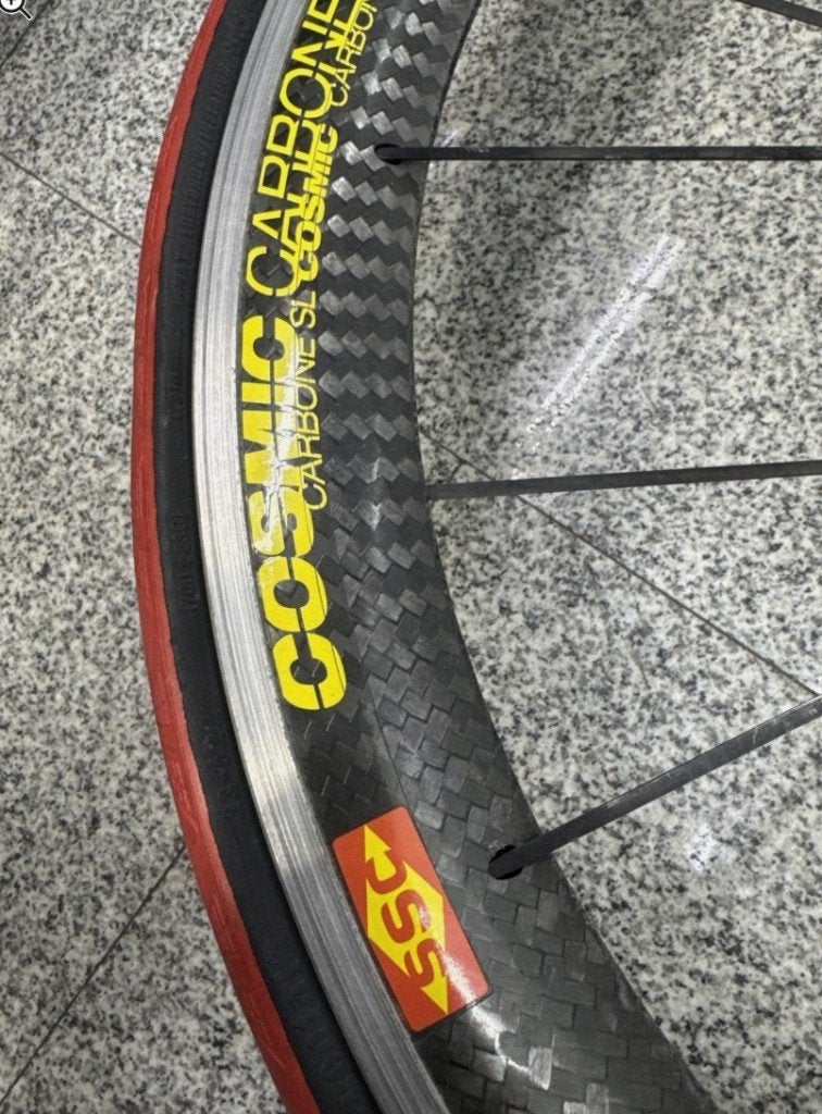 Paire de roues en carbone Mavic Cosmic Carbone SL, Enlèvement ou Envoi, Utilisé, Autres types, Carbone