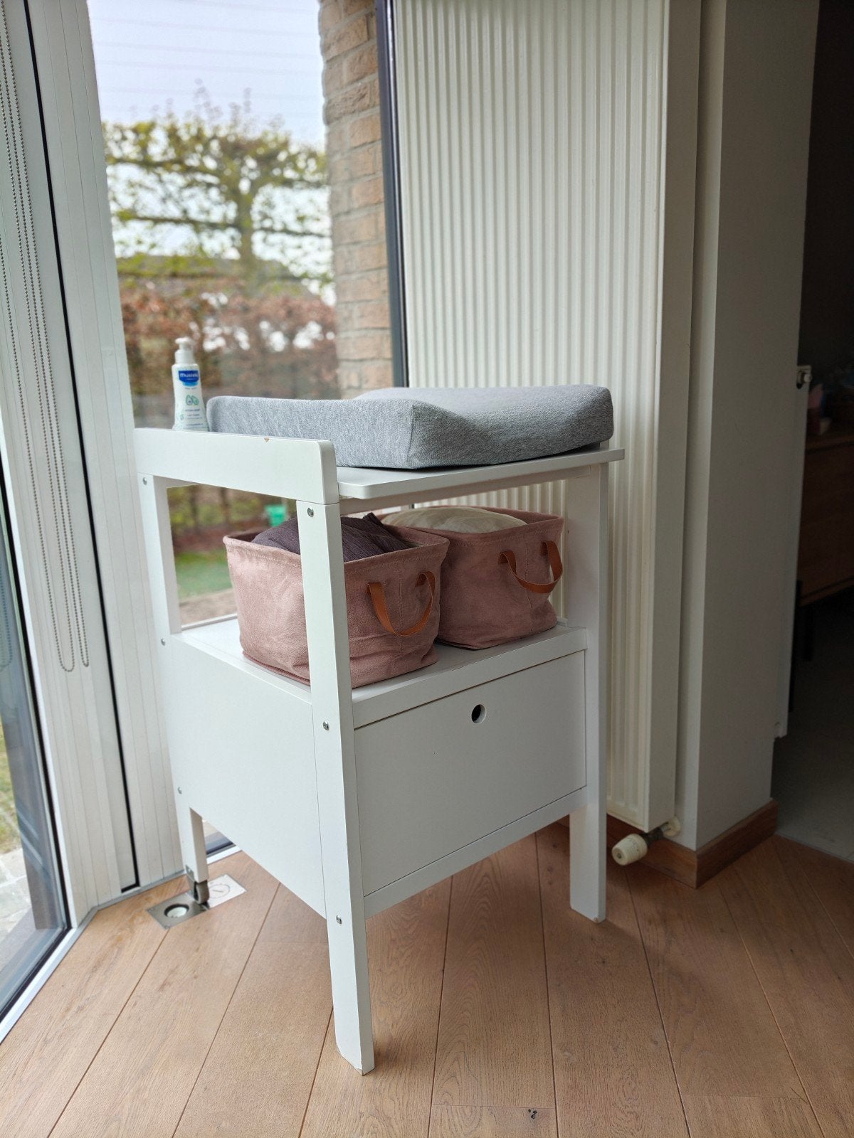 Ververstafel (Pericles, witte kleur), Kinderen en Baby's, Ophalen, Gebruikt, Minder dan 75 cm, 50 tot 70 cm