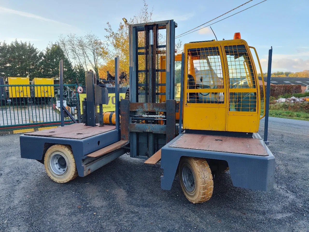 BAUMANN zijlader / sideloader HX 50/12/45 5000 kg, Plus de 4 000 kg, LPG, Chargeur latéral, Baumann