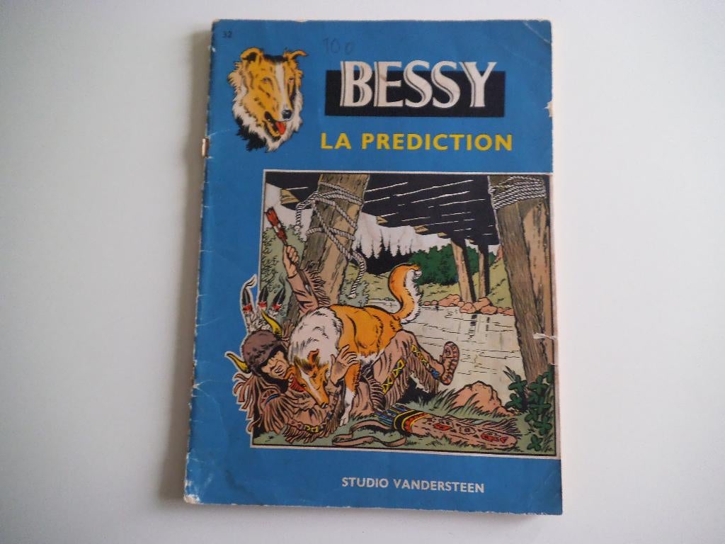Bessy 32 La prédiction 1960, Enlèvement ou Envoi, Willy Vandersteen, Une BD, Utilisé
