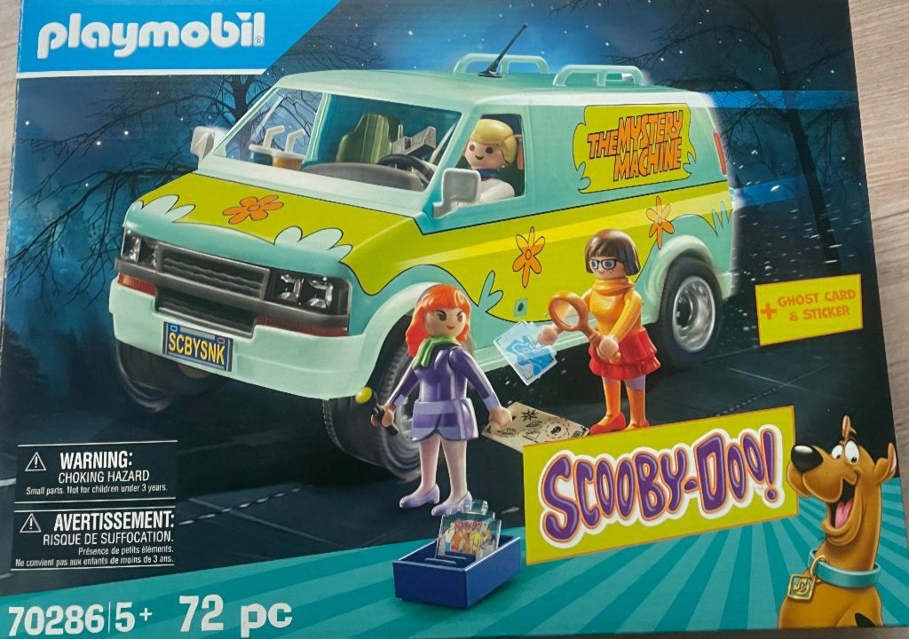 Playmobil 70286 Scooby Doo Mystery Machine, Enfants & Bébés, Enlèvement, Comme neuf, Kit complet