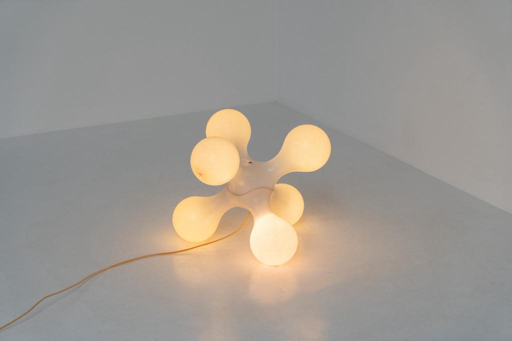 Vintage Atomium vloerlamp van Kundalini Italië, Ophalen, Zo goed als nieuw, Kunststof