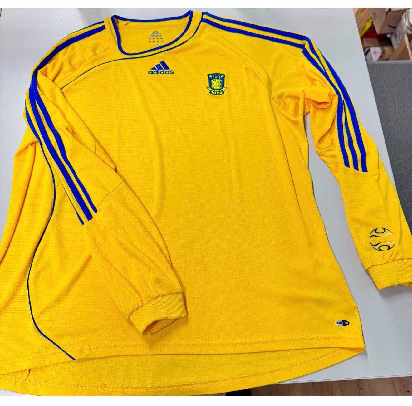 Brondby Denemarken shirt XL Voetbalshirt Adidas Maglia, Verzamelen, Ophalen of Verzenden, Zo goed als nieuw, Shirt