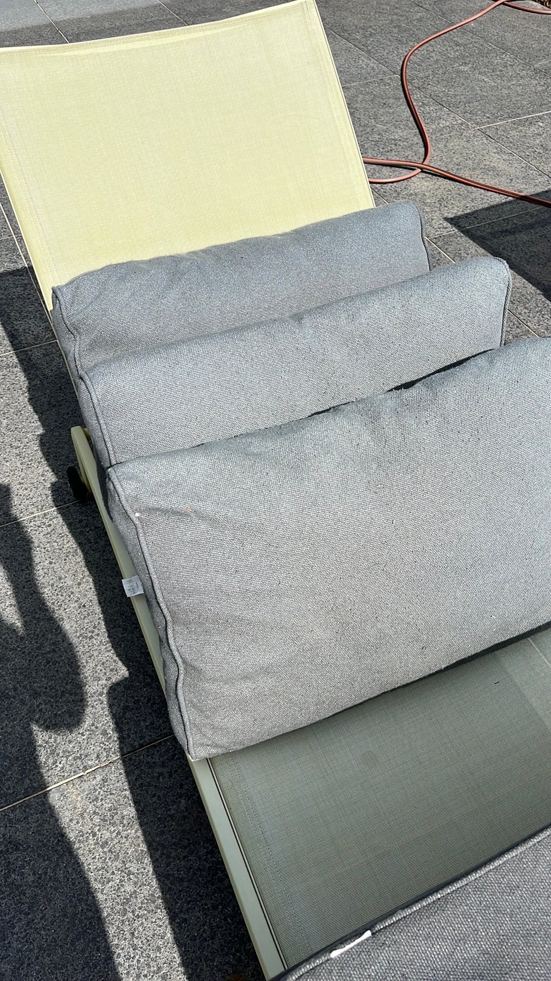Luxe Lounge kussen Grijs van Madison, Tuin en Terras, Ophalen, Zo goed als nieuw