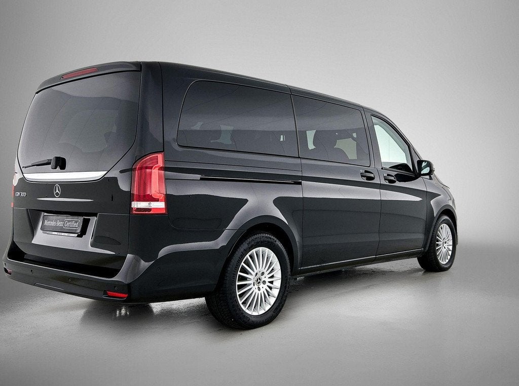 Mercedes-Benz EQV-Klasse 300 L2 Dodehoekassistent | 360 Ca, Gebruikt, 355 km, Zwart, 150 kW