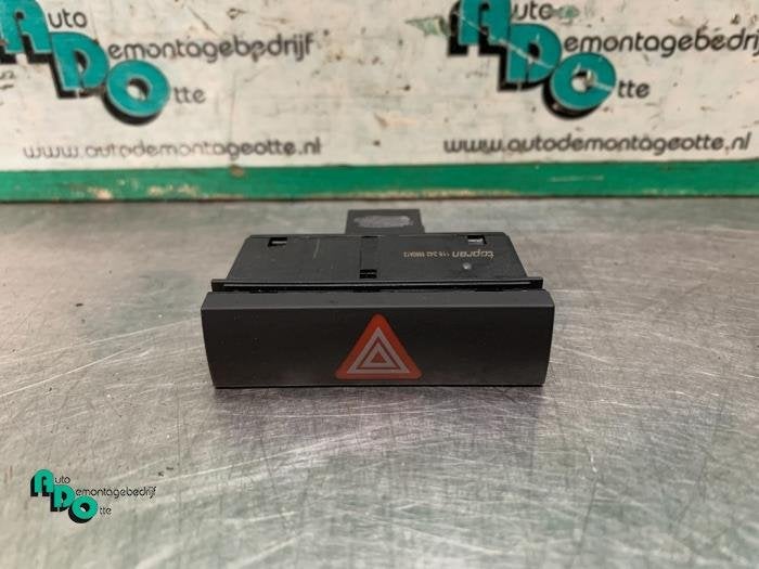 Commutateur éclairage d'urgence d'un Audi A6 (A6 04-), -, 3 mois de garantie, Audi, Utilisé