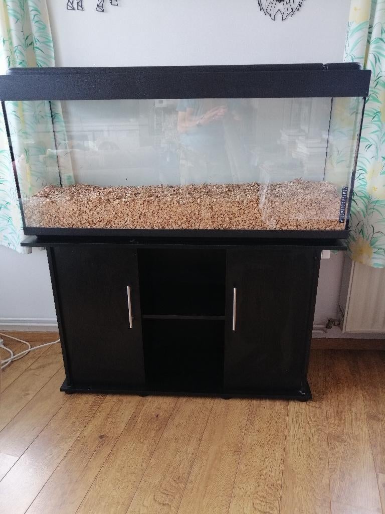 vivarium avec meuble, Animaux & Accessoires, Reptiles & Amphibiens | Accessoires, Enlèvement, Utilisé, Terrarium ou Paludarium