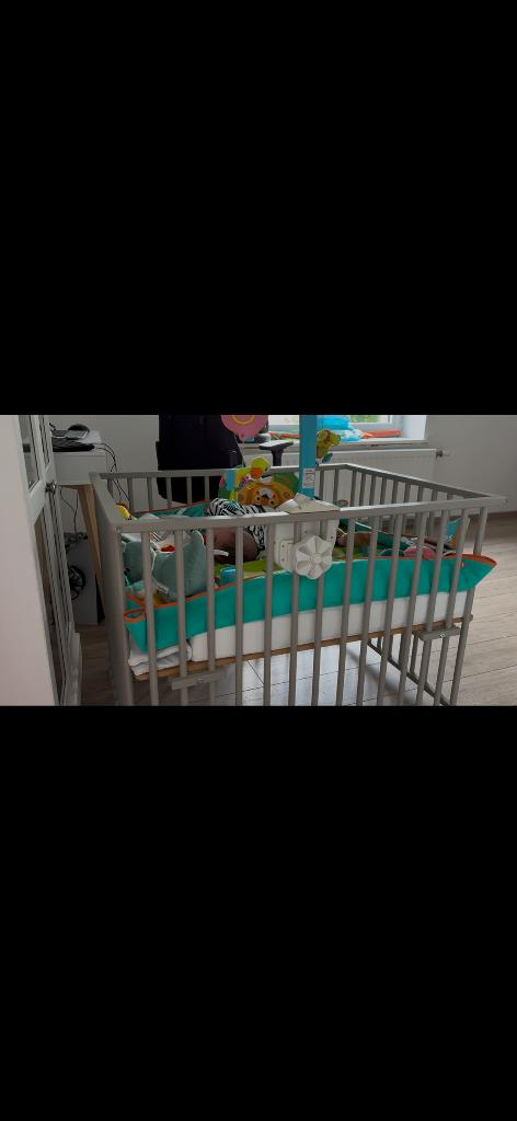 Parc bébé, Enfants & Bébés, Enlèvement, Utilisé, Rectangulaire, Roulettes