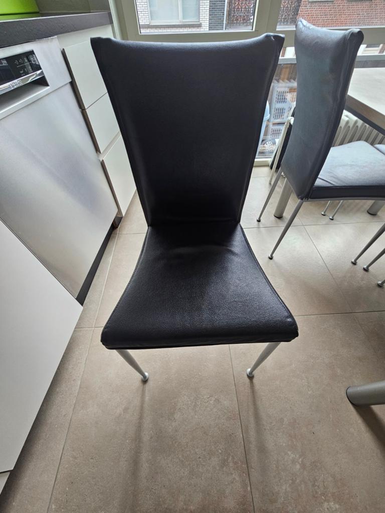 Leder keukenstoelen, Huis en Inrichting, Ophalen