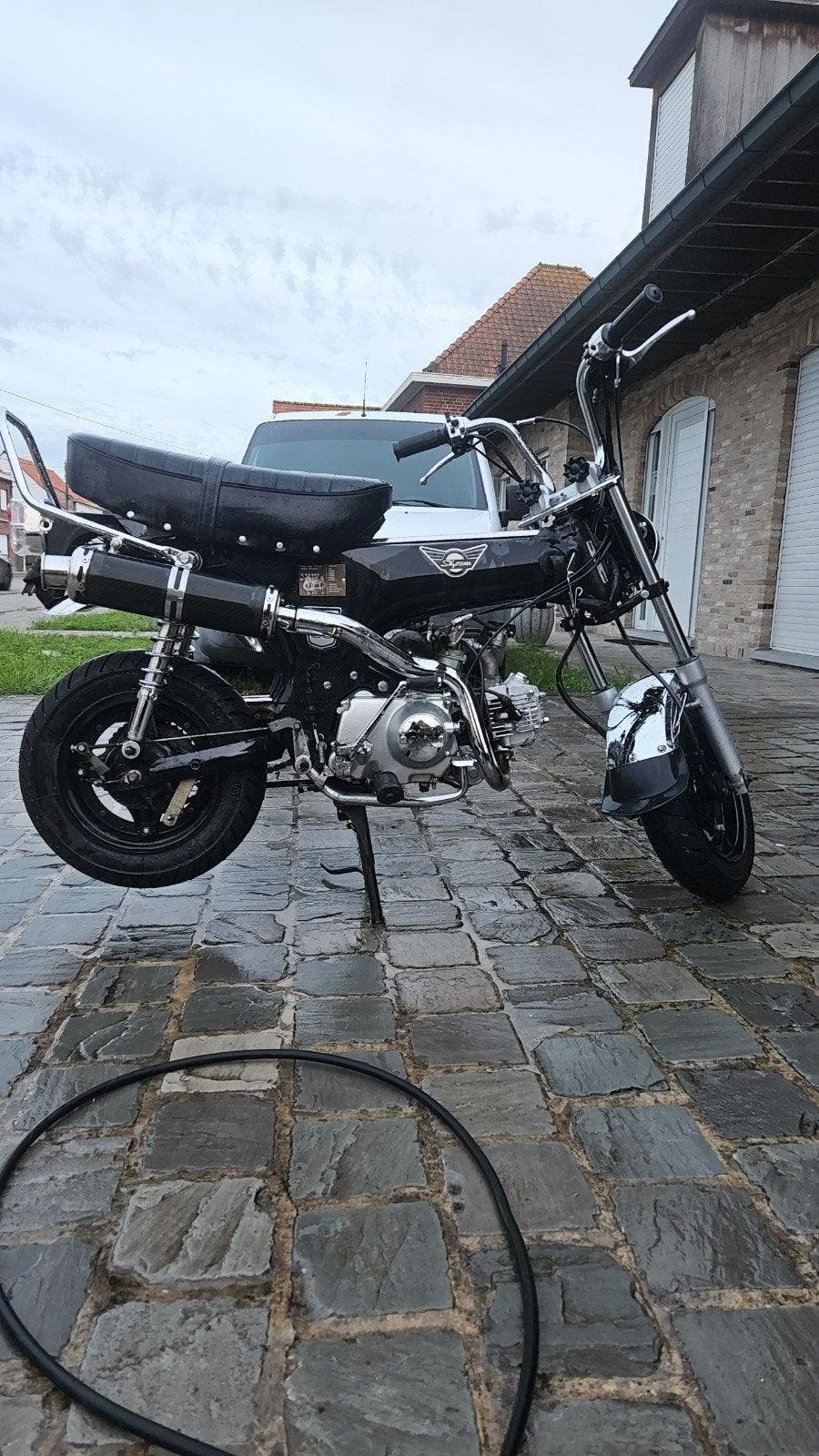 dax skyteam 50cc b klasse, Fietsen en Brommers, Ophalen, Klasse B (45 km/u), Zo goed als nieuw, 4 versnellingen