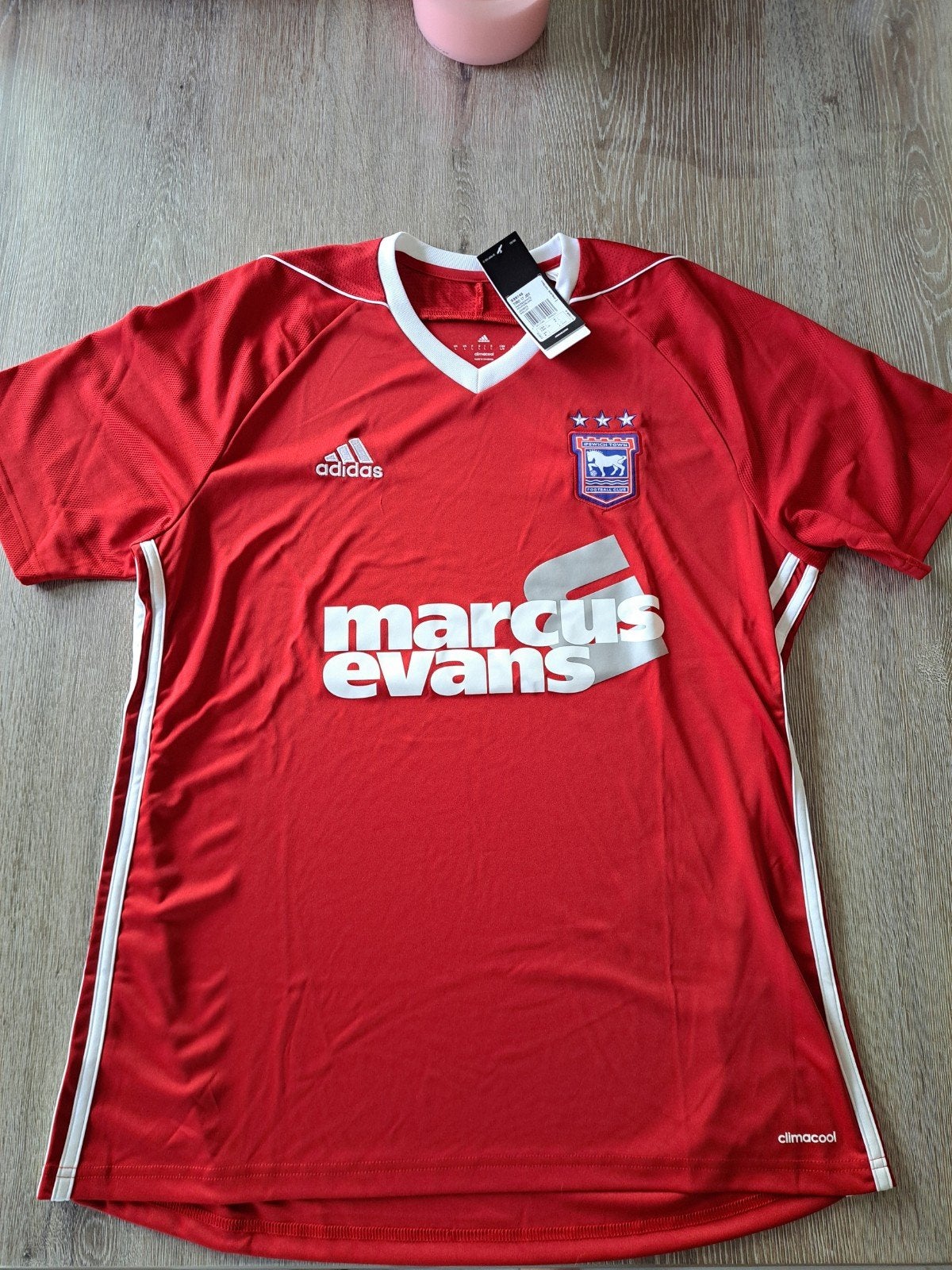Voetbalshirt Ipswich Town uitshirt 2017-2018 maat L, Maat L, Ophalen, Nieuw, Shirt