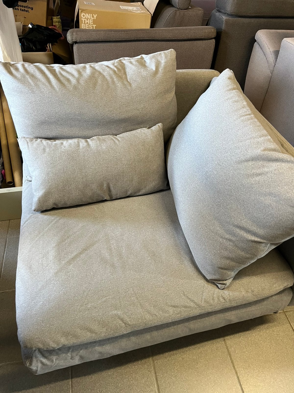 Mooie hoekzetel ikea.  Heel weinig gebruikt, Ophalen, Zo goed als nieuw, Eenpersoons