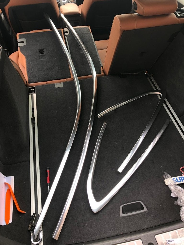 BMW F34 Chrome Sierlijsten, Ophalen, Gebruikt, BMW, Deur