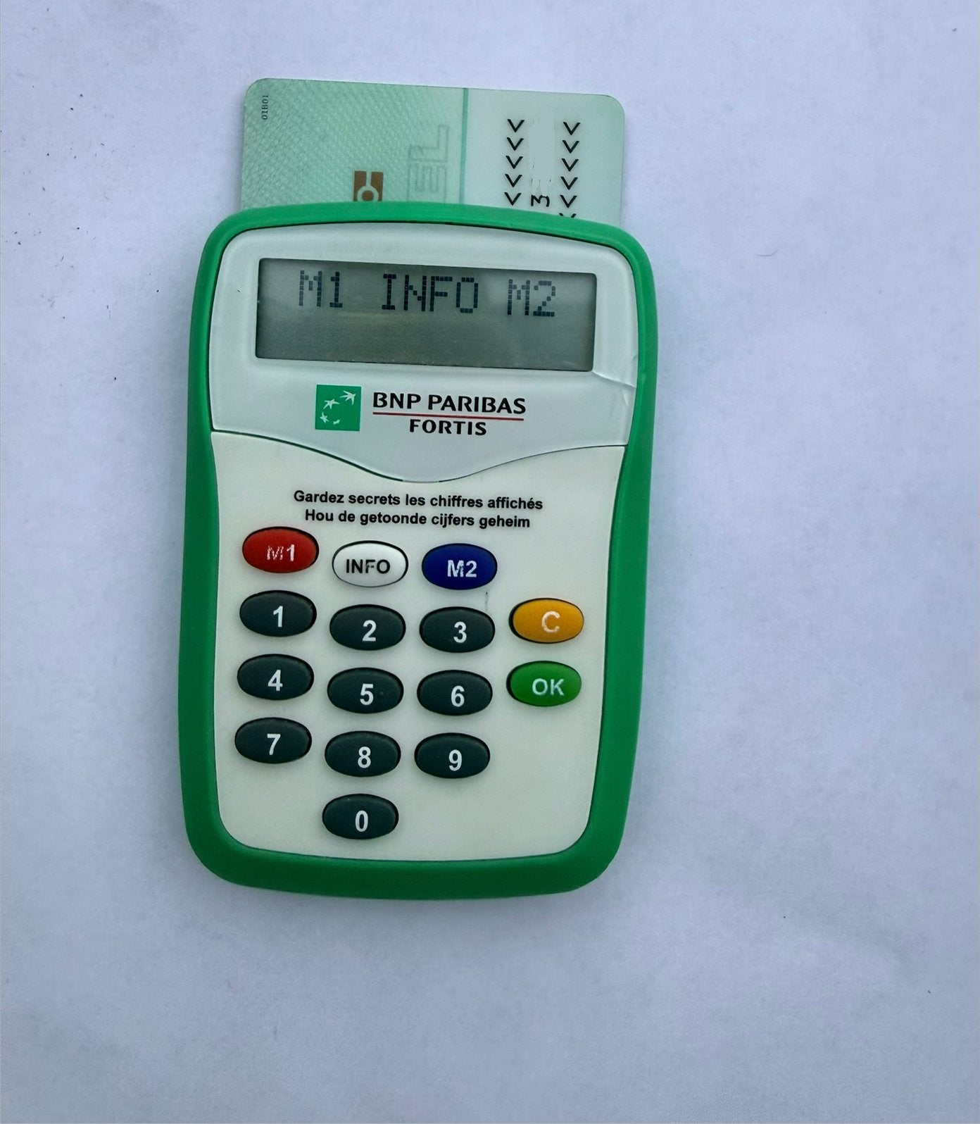 Lecteur de carte bancaire Fortis PC, Enlèvement ou Envoi, Comme neuf