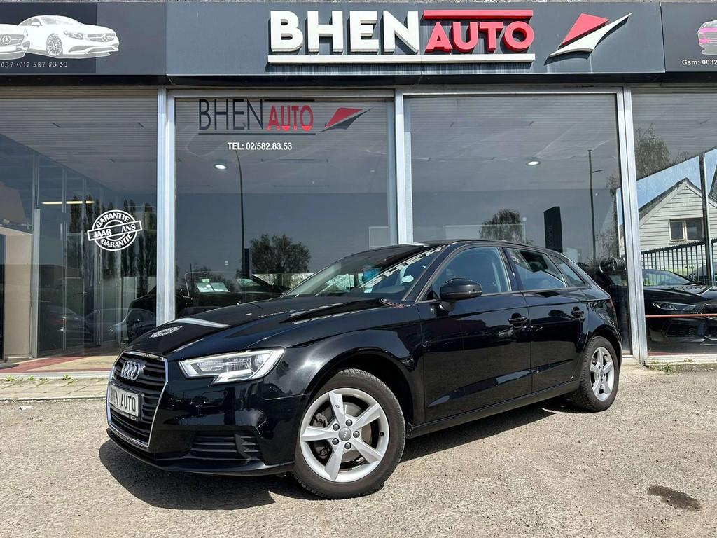 Audi A3 Sportback 30 TFSI /NAVI/AIRCO/AUTO/RADAR AV AR/GARAN, Auto's, Audi, Automaat, Gebruikt, 116 pk, Zwart