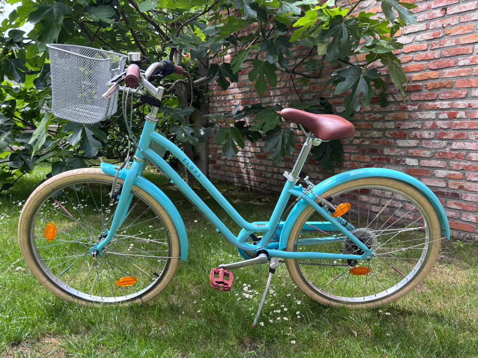 Meisjesfiets Elops 24 inch, Fietsen en Brommers, Fietsen | Meisjes, Ophalen, Zo goed als nieuw, 24 inch, Versnellingen