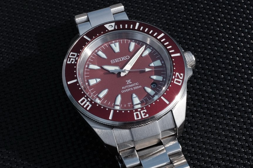 Seiko Prospex Automatic Duikhorloge 2,5 jaar garantie, Handtassen en Accessoires, Ophalen, Staal, Polshorloge, Zo goed als nieuw