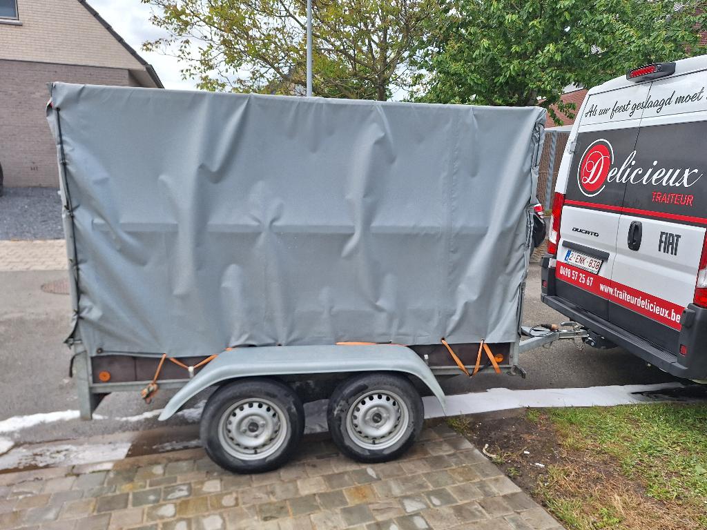 Aanhangwagen, Auto diversen, Aanhangers en Bagagewagens, Ophalen, Gebruikt