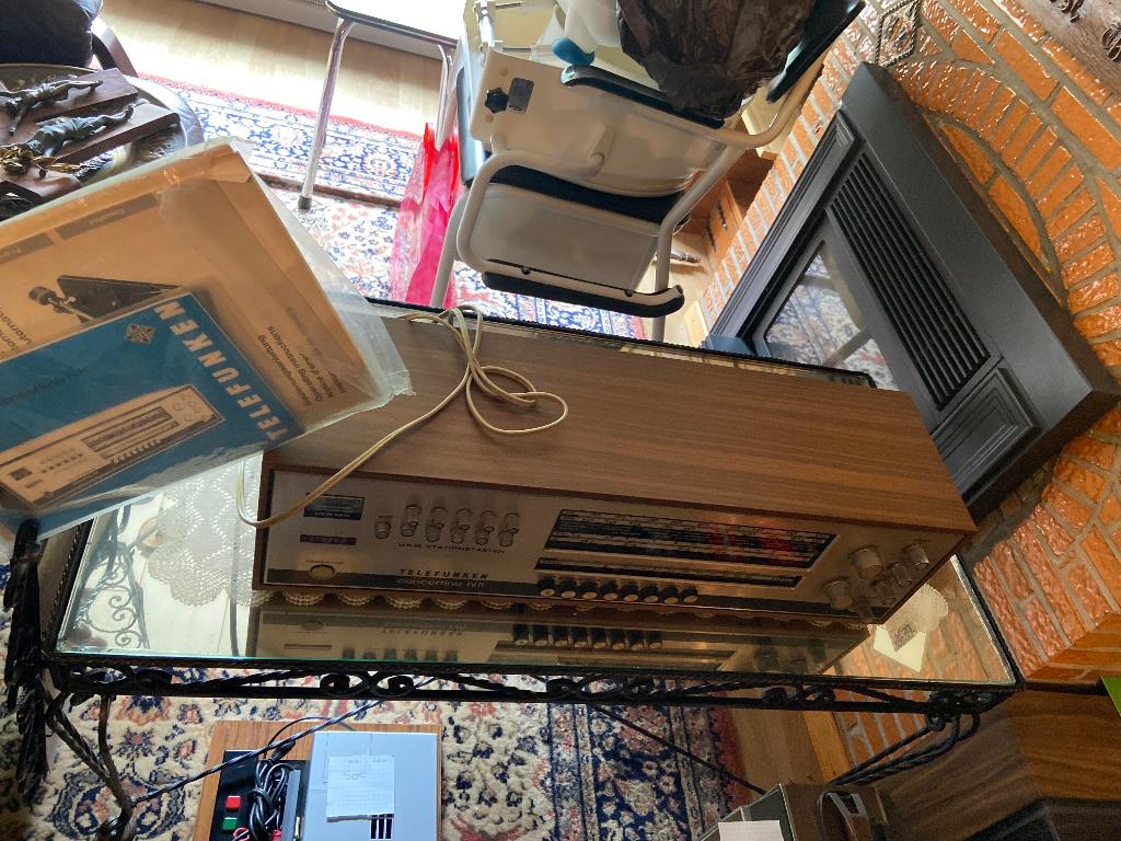 Radio versterker met 2 boxen, Enlèvement, Radio