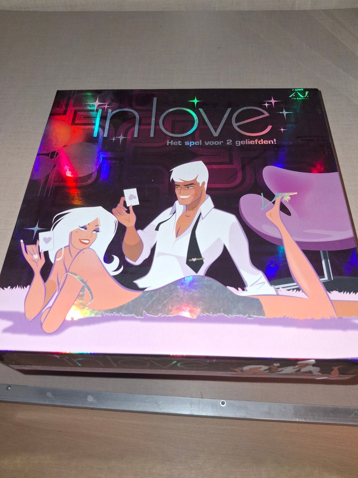 in love spel voor 2 geliefden, Ophalen