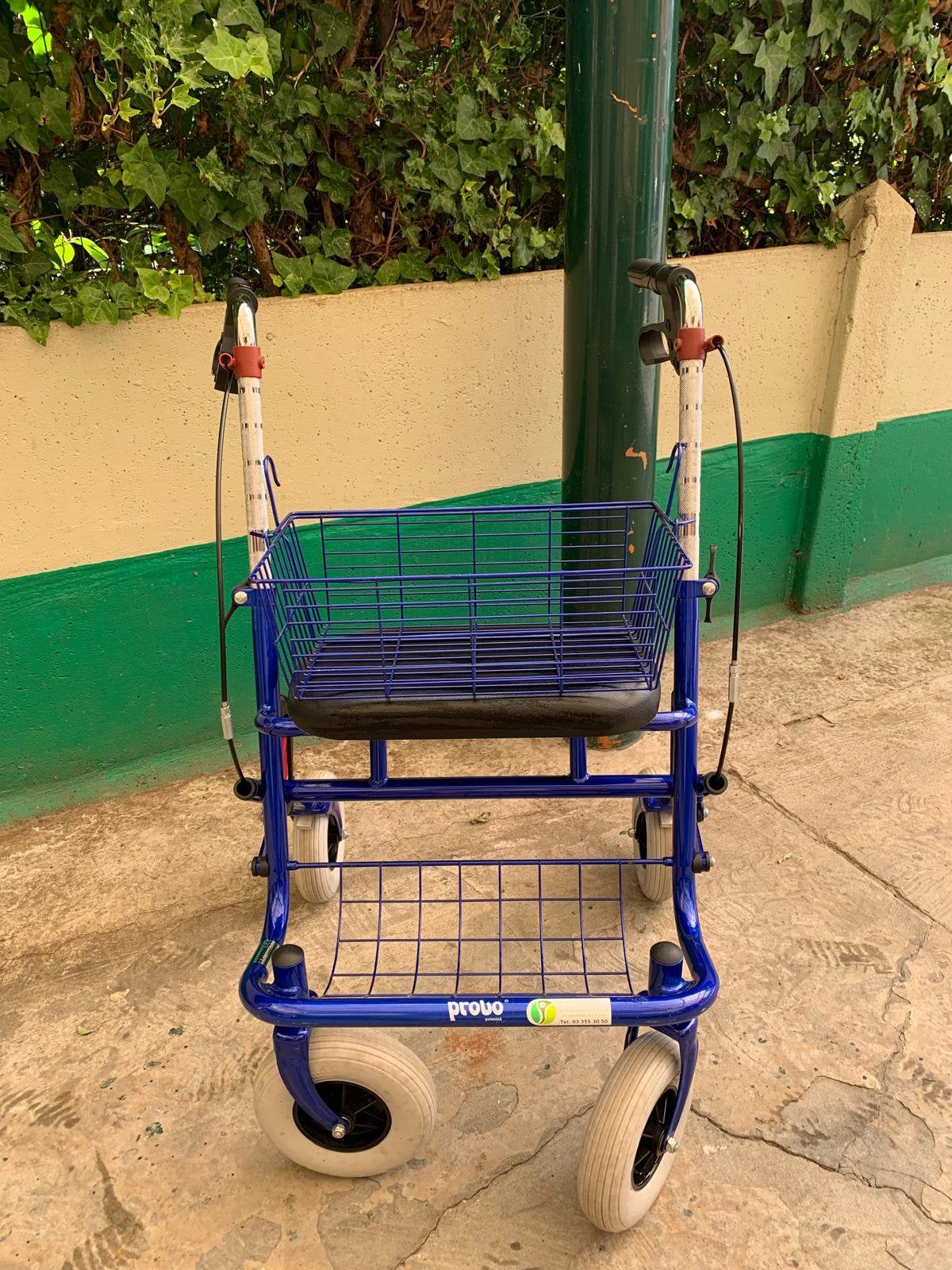 Rollator, Enlèvement, Utilisé