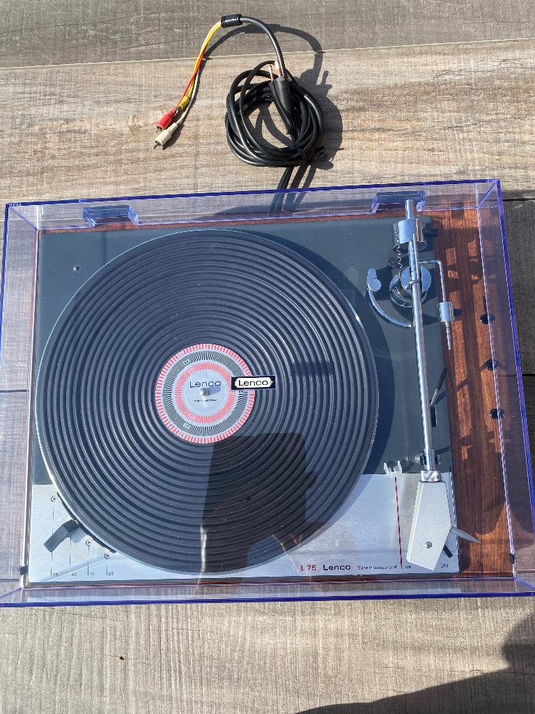 Lenco L75 in Tip Top Conditie, TV, Hi-fi & Vidéo, Tourne-disques, Enlèvement, Reconditionné, Tourne-disque