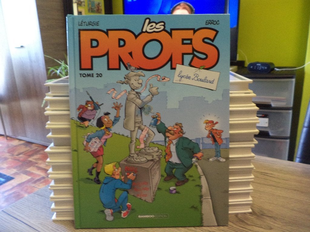 av 1 bd les profs en 1er edit 3.00 euro, Eén stripboek, Ophalen of Verzenden, Zo goed als nieuw