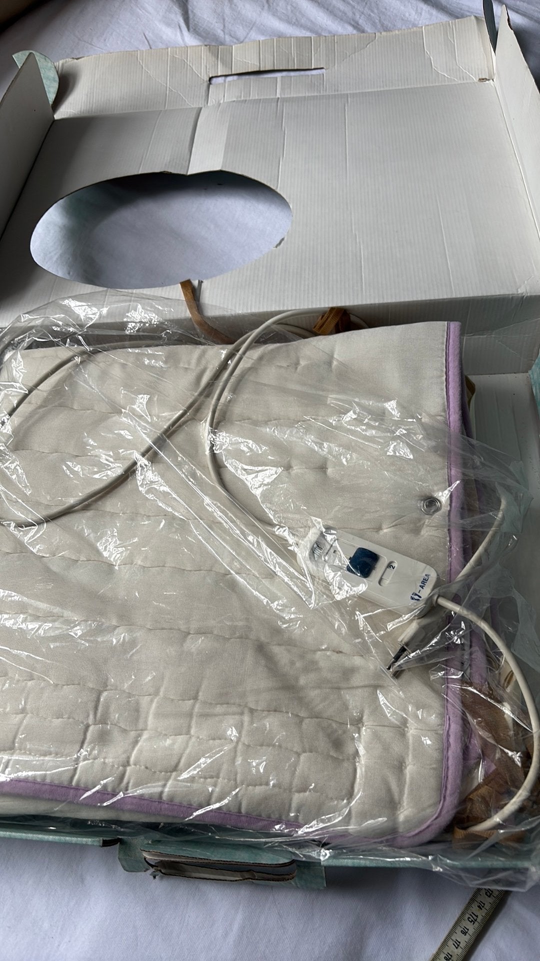 Elektrische deken 1 pers, Huis en Inrichting, Woonaccessoires | Plaids en Woondekens, Ophalen of Verzenden, Zo goed als nieuw