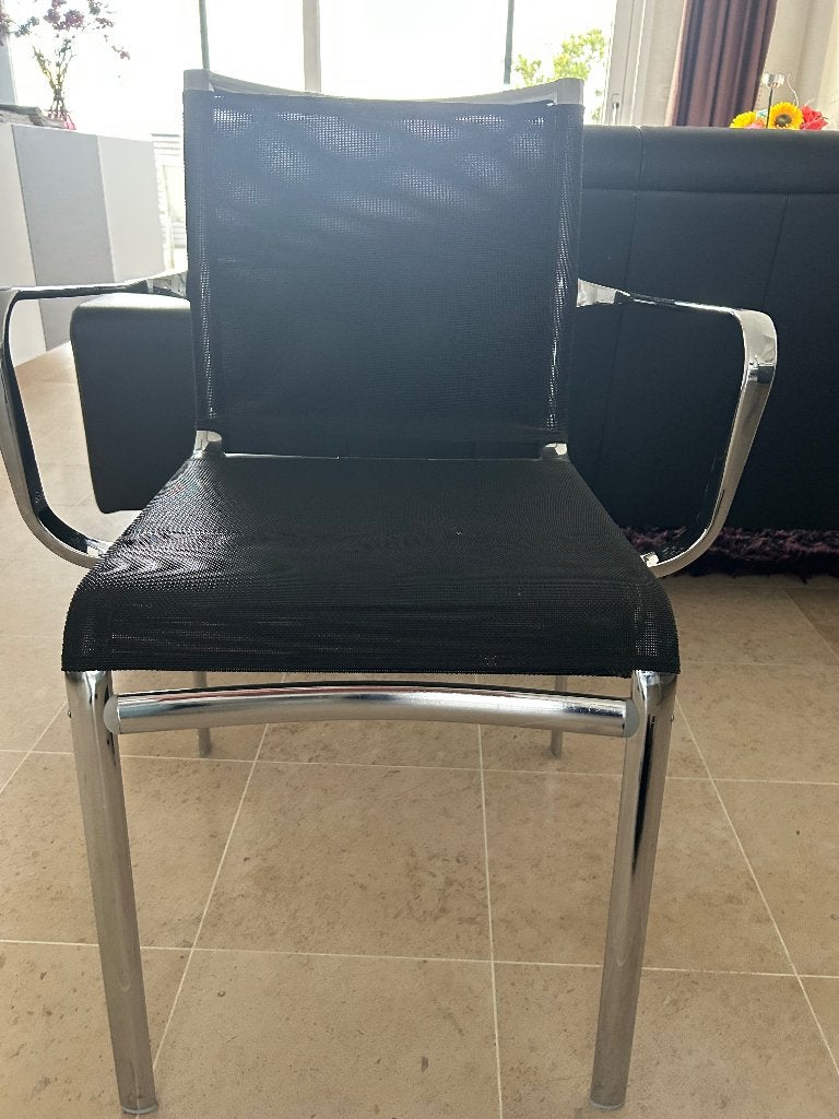 Bontempi Net Dining eetkamertoelen, Huis en Inrichting, Stoelen, Zo goed als nieuw, Vijf, Zes of meer stoelen, Kunststof, Metaal