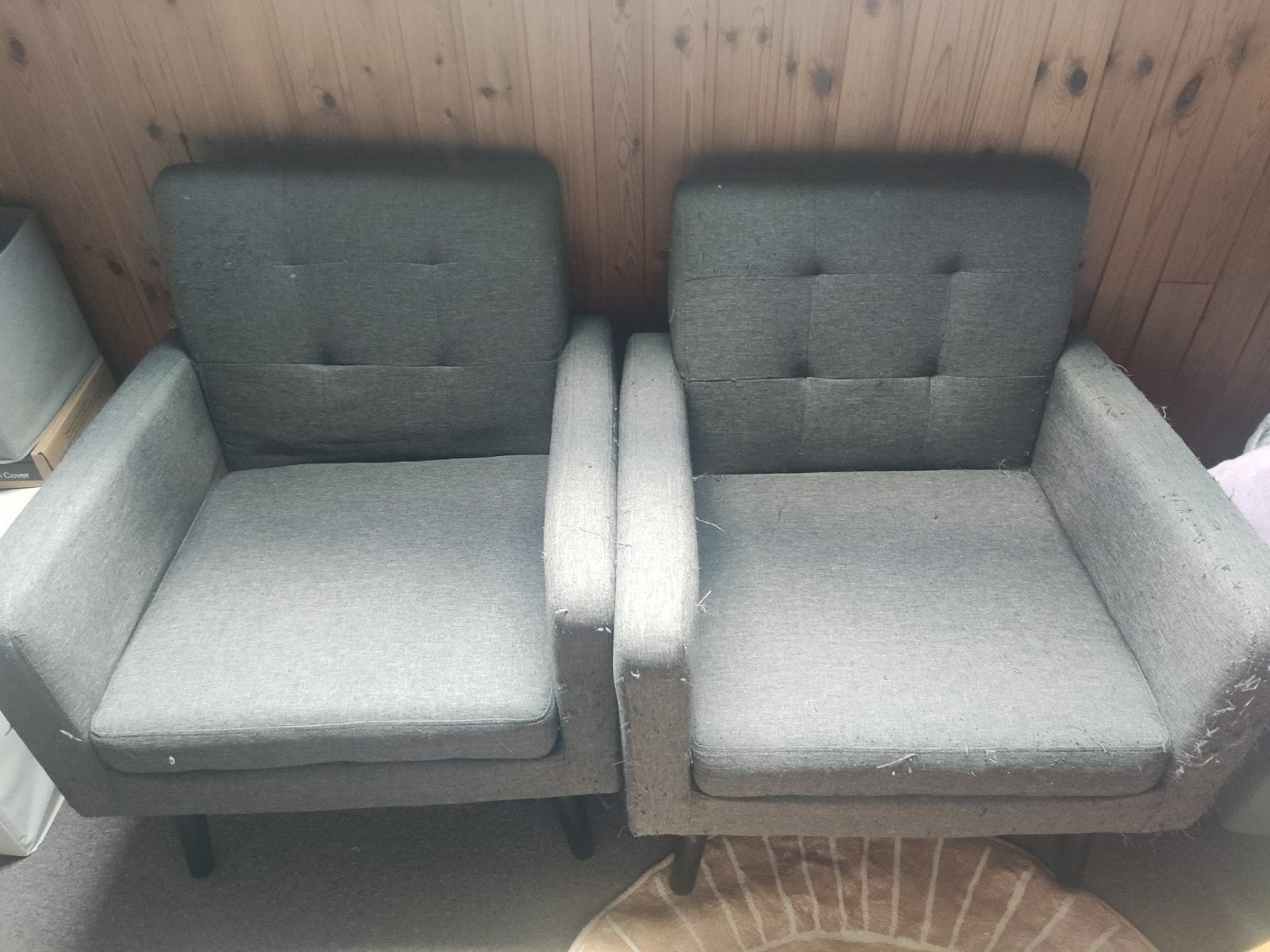 Fauteuils abîmés, Maison & Meubles, Enlèvement