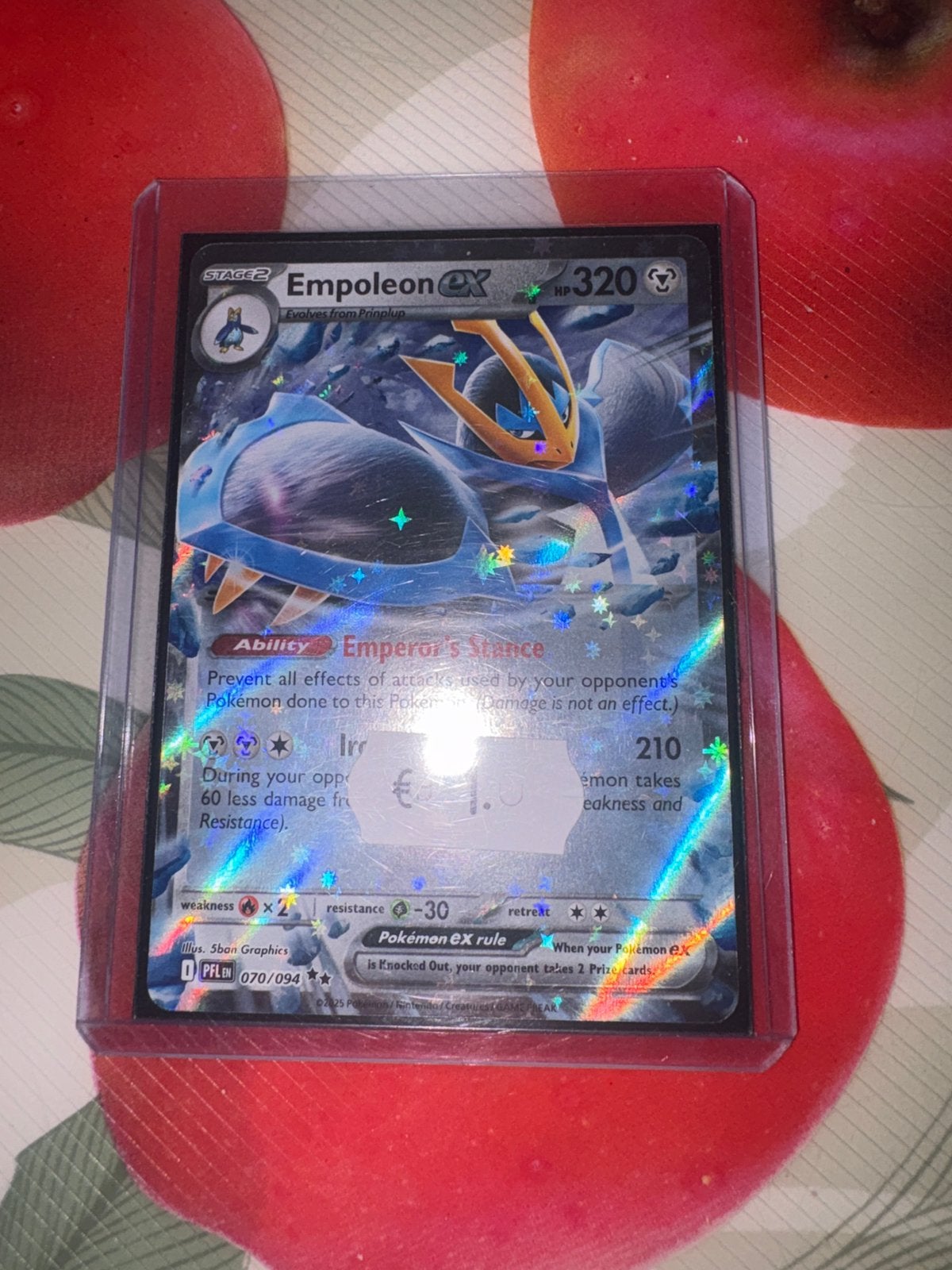 Pokemon kaarten deel 7, Ophalen of Verzenden, Zo goed als nieuw, Meerdere kaarten, Foil