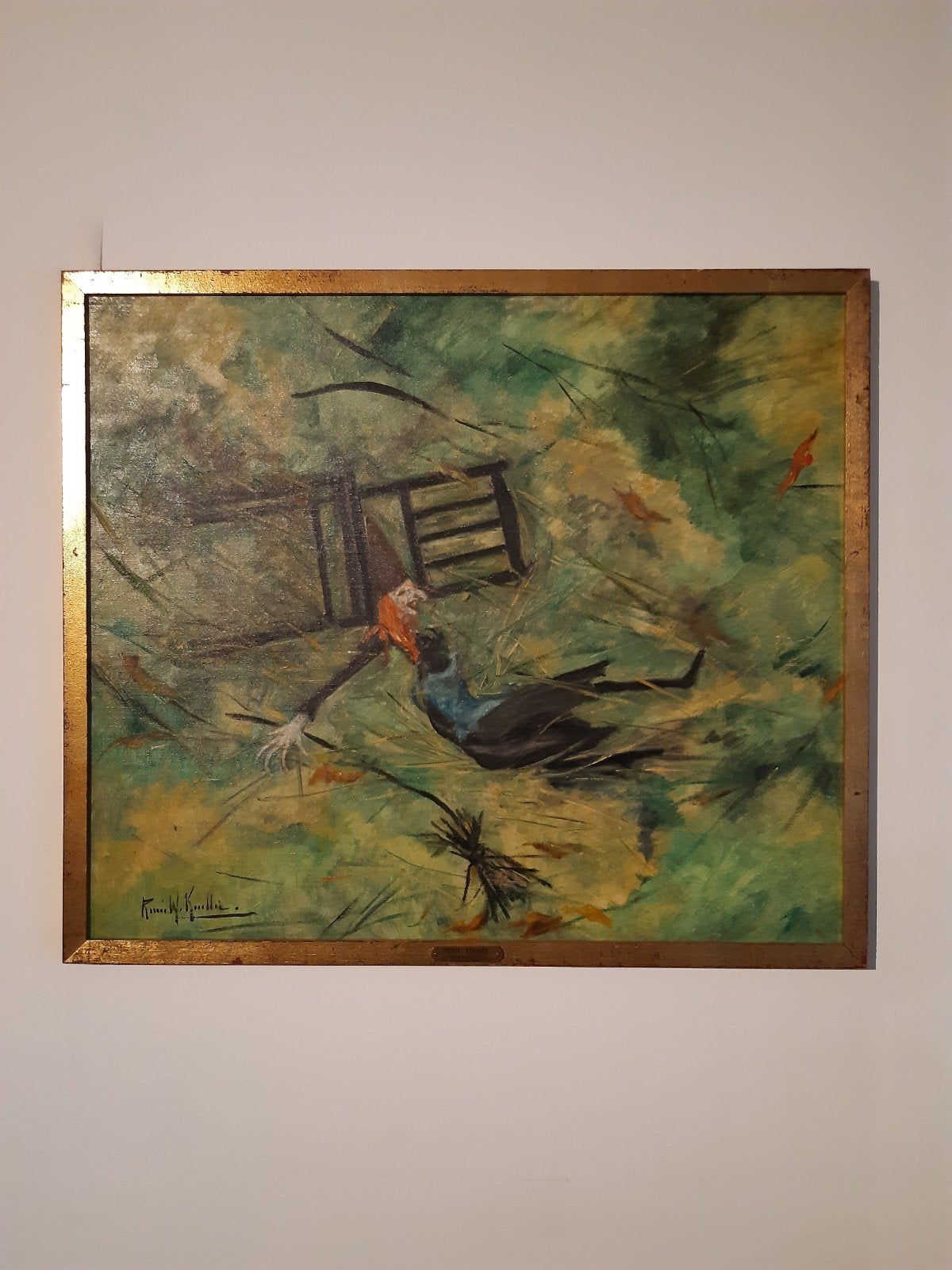 " HEKS  " VAN RENE W KEULLER,  DE LEERLINGE VAN JAMES ENSOR., Antiek en Kunst, Kunst | Schilderijen | Klassiek, Ophalen