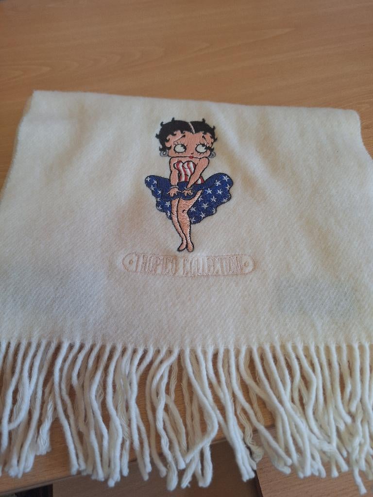 Sjaal uit de Betty Boop Tropico collectie, Verzamelen, Beelden en Beeldjes, Nieuw, Mens, Ophalen of Verzenden