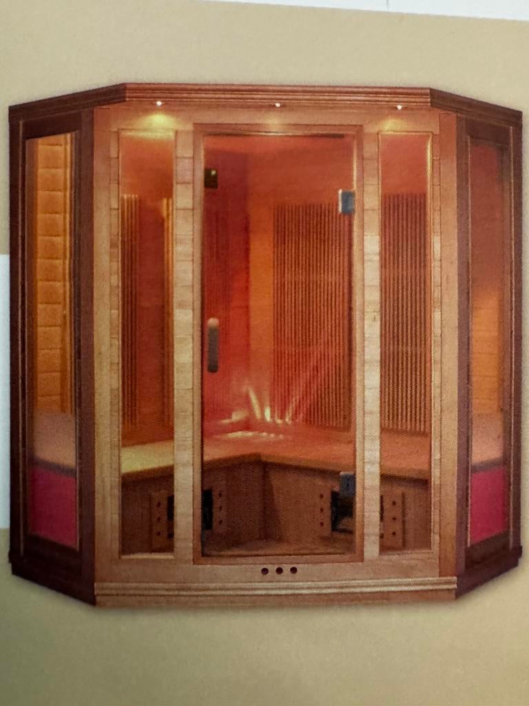 Sauna - infrarood - weinig gebruik, Ophalen, Zo goed als nieuw, Infrarood